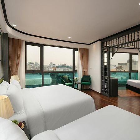 Hanoi Plaza Suite Hotel & Spa Exterior photo