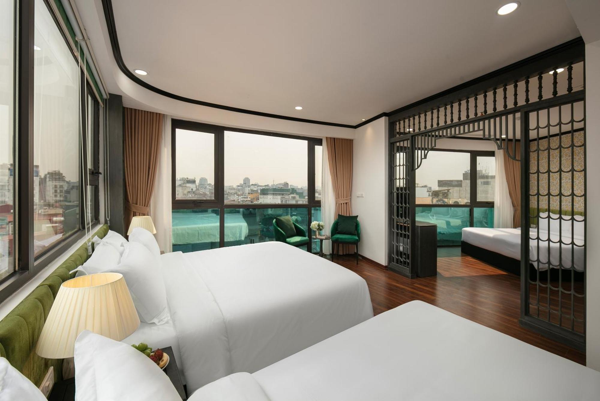 Hanoi Plaza Suite Hotel & Spa Exterior photo